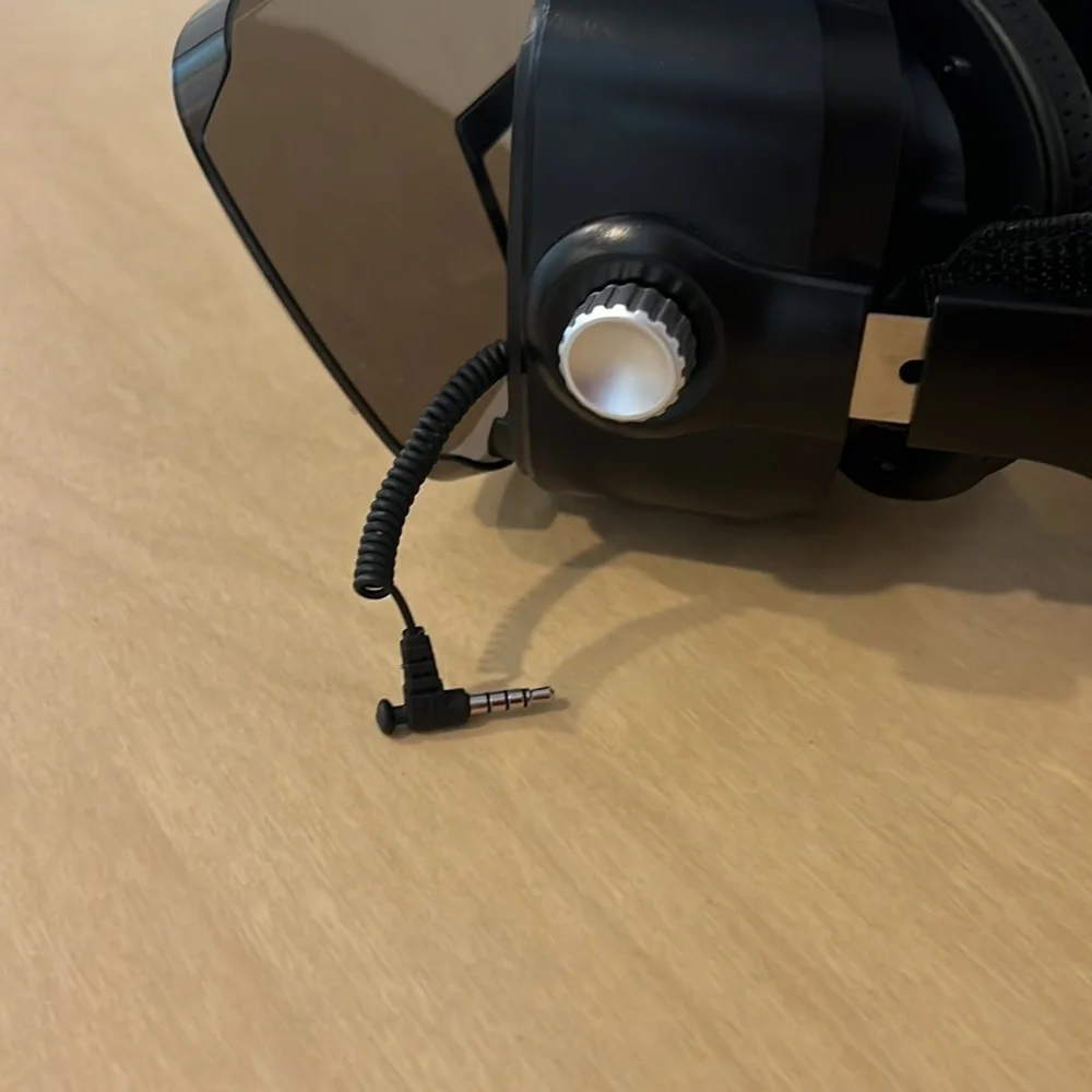 Brookstone VR Headset with Built-In Headphones